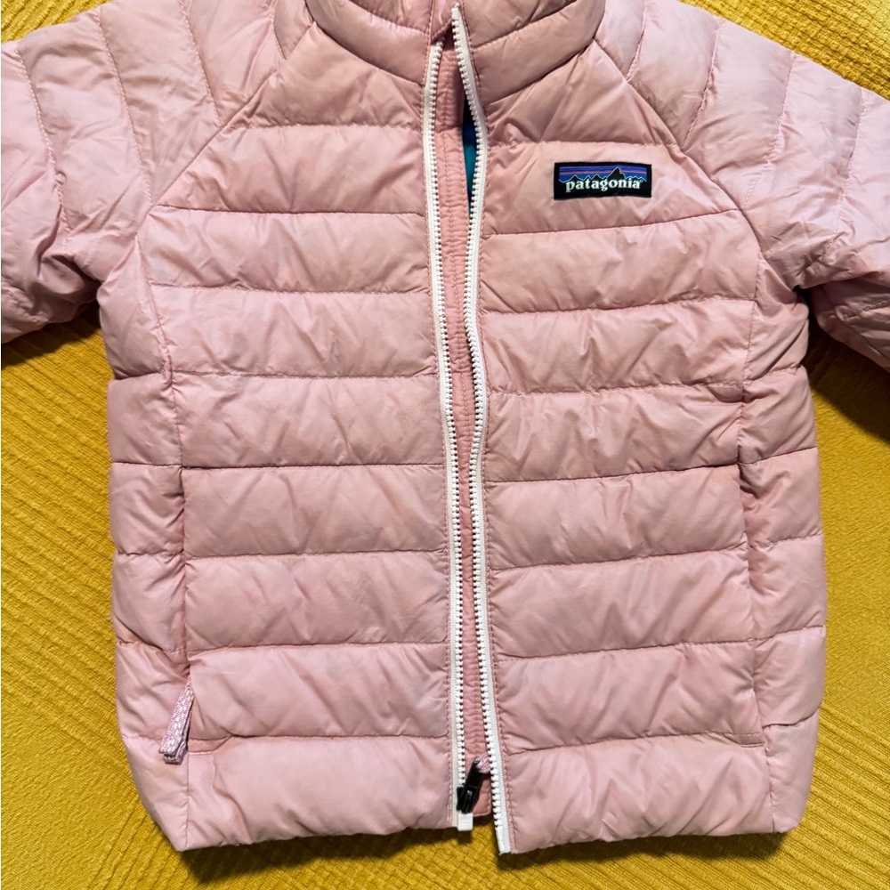 Patagonia Light Pink Puffer Jacket